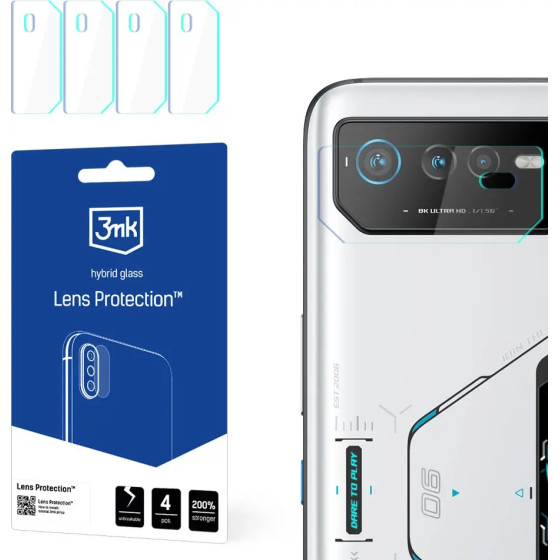 3MK Protection 3MK Lens Protection(TM) Hybrid Camera Glass For Asus Rog Phone 6 / 6 Pro / 6D / 6D Ultimate - (145286-0)