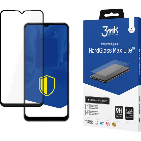 3MK Protection 9H 3MK Hardglass Max Lite(TM) Glass For Samsung Galaxy A22 - (137519-0)