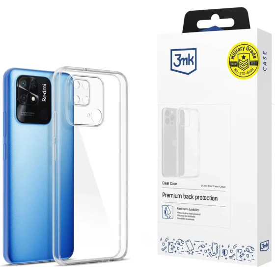3MK Protection Xiaomi Redmi 10C - 3MK Clear Case - (142963-0)