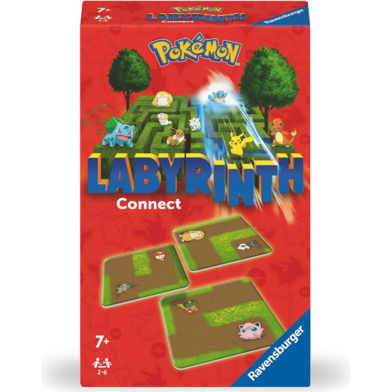 Ravensburger Pokemon: Labyrinth Connect - Board Game [Travel] (24815)
