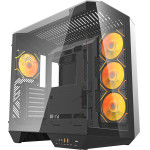 Darkflash DY470 ���� ���������� (�����) + 4 ����������� + �������� Gpu - (DY470 fans+Holder Bl)