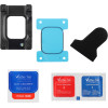Volte-Tel Tempered Plexi Glass Apple Watch 4/5/6/Se 40mm 3D Edge 1.57'' 9H 0.30mm Full Cover With Installation Tool BLACK - (5205308374654)