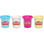 Hasbro Play-Doh: Specialty Compound - Confetti Fun 4 Pack (G1736)