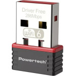 Powertech ��������� Usb ���������� ������� 300MBps Wifi 6 - (PT-1383)