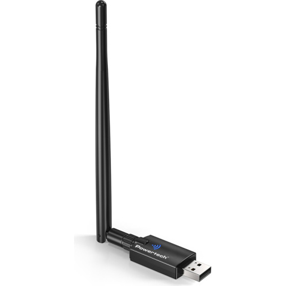 Powertech ��������� Usb ���������� ������� 900MBps Wifi 6, Bluetooth 5.3 - (PT-1386)