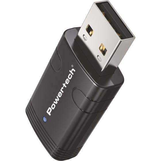 Powertech ��������� Usb ���������� ������� 900MBps Wifi 6, Bluetooth 5.3 - (PT-1387)