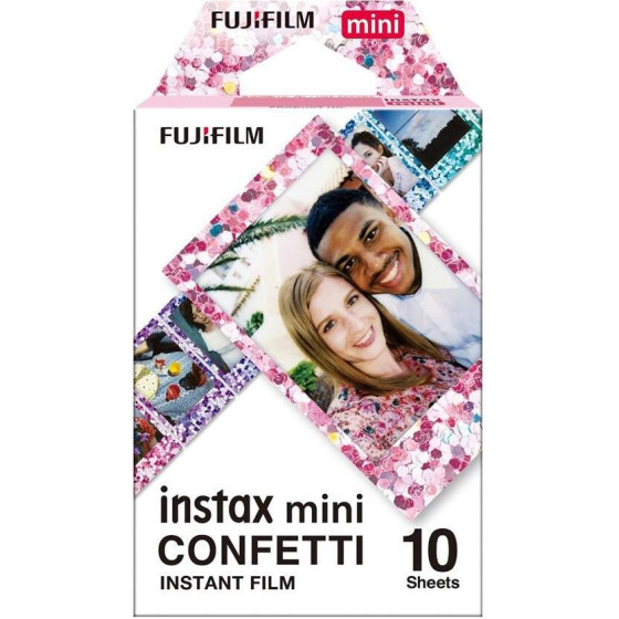 Fujifilm Color Instax Mini Instant ���� (10 Exposures) Confetti - (16620917)