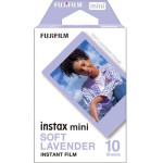 Fujifilm Color Instax Mini Instant ���� (10 Exposures) Soft Lavender - (16812376)