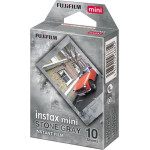 Fujifilm Color Instax Mini Instant ���� (10 Exposures) Stone Grey - (16754043)