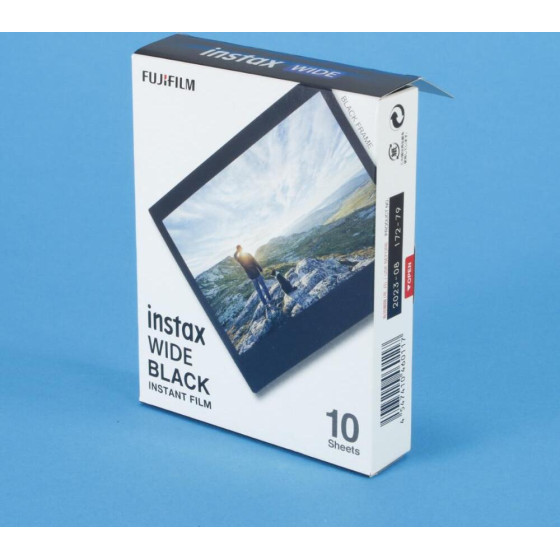 Fujifilm Color Instax Wide Instant ���� (10 Exposures) Black - (16745028)