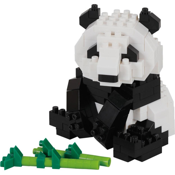 Bandai Nanoblock : Animal - Giant Panda Building Block Figure (NBC328)