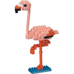 Bandai Nanoblock : Animal - Pink Flamingo Building Block Figure (NBC204)