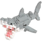 Bandai Nanoblock : Animal - White Shark Building Block Figure (NBC332)