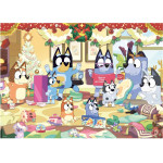Ravensburger Giant Floor Puzzle: Bluey - Christmas With Bluey (24 pcs) (03171)