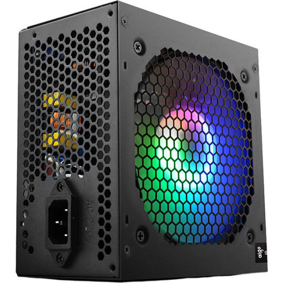 Aigo Computer Power Supply Rgb (black) - (AK600)