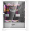 Darkflash DRX70 Mesh ���� ���������� (�����) + 4 ����������� Rgb - (DRX70 Mesh WHITE)