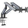 Anda Seat Monitor Arm / Stand A9-2S Black- Titanium Dual, Weight Capacity (Per Screen): 2-15kg - (AD-W-A9-2S-BT)