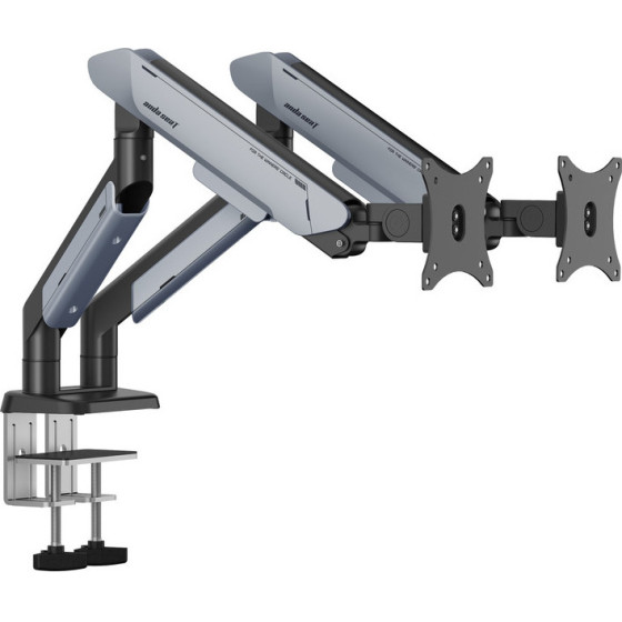 Anda Seat Monitor Arm / Stand A9-2S Black- Titanium Dual, Weight Capacity (Per Screen): 2-15kg - (AD-W-A9-2S-BT)