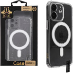 Idol 1991 ���� Iphone 11 6.1'' Magsafe Antishock Clear Air Back Cover Tpu Full Camera Protection ������� - (5205308376191)