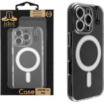 Idol 1991 ���� Iphone 16 Pro 6.3'' Magsafe Antishock Clear Air Back Cover Tpu Full Camera Protection ������� - (5205308376177)