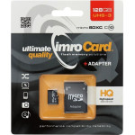 Imro Memory Card Microsd 128GB 100MB/s class10 Uhs 3 4K With Adapter SD