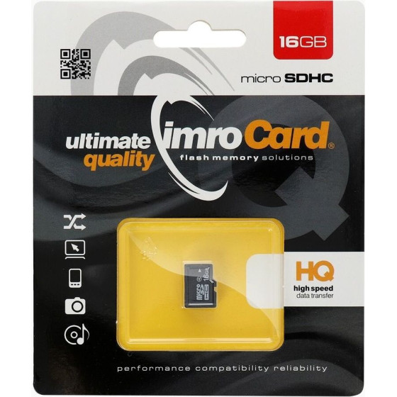 Imro Memory Card Microsd 16GB