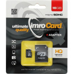 Imro Memory Card Microsd 16GB With Adapter SD