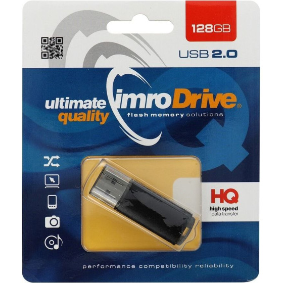 Imro Pendrive Black 128GB USB2.0