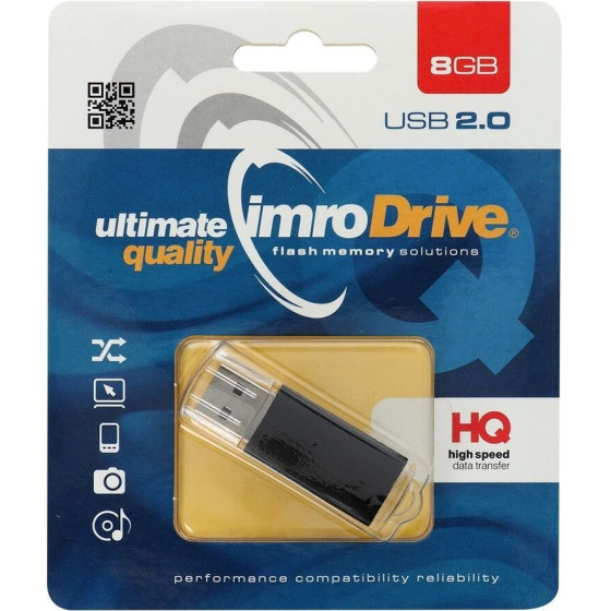 Imro Pendrive Black 8GB USB2.0