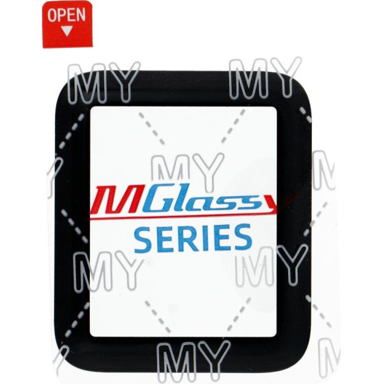 Musttby Glass + Oca For Apple Watch Series 3-38MM