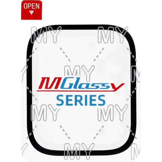 Musttby Glass + Oca For Apple Watch Series 7/8-41MM