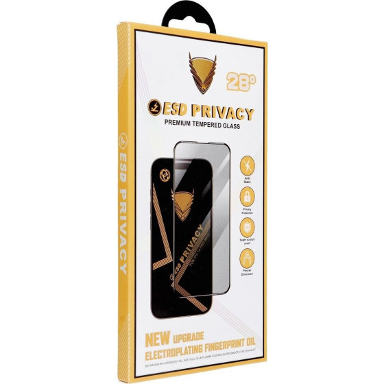OG Premium Privacy Glass - For Iphone 16 black