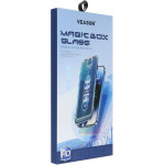 Veason 6D Pro Easy-Install Glass + Applicator - For Iphone 16 Plus black