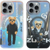 Zuck Bear Case Berlin Boss Mag Compatible With Magsafe For Iphone 16 Pro Max Eins suave