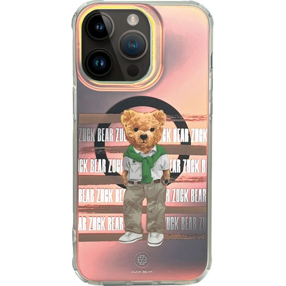 Zuck Bear Case California Cool Mag Compatible With Magsafe For Iphone 15 Pro Max shirt