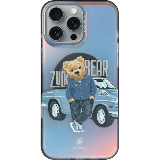 Zuck Bear Case California Cool Mag Compatible With Magsafe For Iphone 16 Pro Max automobile