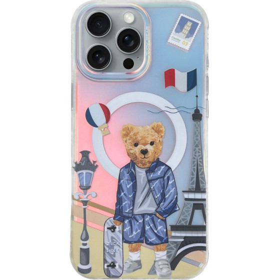Zuck Bear Case Darnell Frosted Laser Compatible With Magsafe For Iphone 16 Pro Max paris