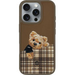 Zuck Bear Case Darren Compatible With Magsafe 16 Pro Max Champaign gold