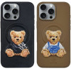 Zuck Bear Case Everley Compatible With Magsafe 16 Champaign gold
