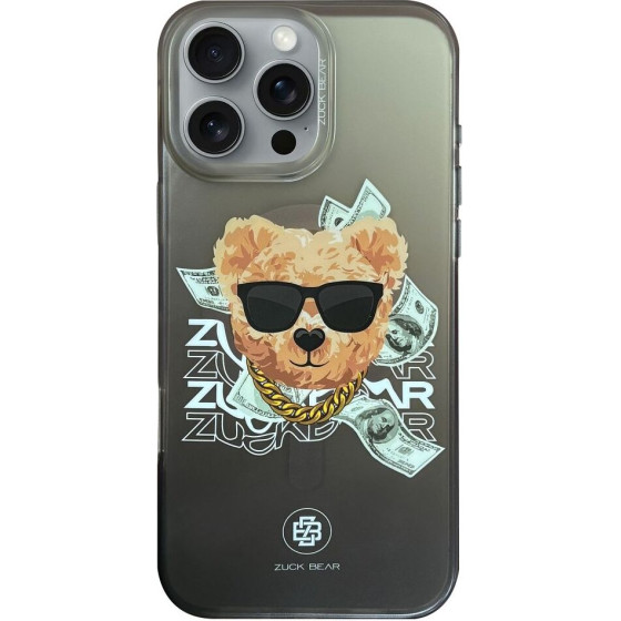 Zuck Bear Case Harold Mag Compatible With Magsafe For Iphone 16 black