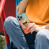 Zuck Bear Case Harold Mag Compatible With Magsafe For Iphone 16 orange