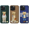 Zuck Bear Case Paris Gentleman For Iphone 15 Pro bag