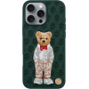Zuck Bear Case Paris Gentleman For Iphone 16 Bow tie