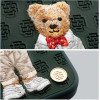 Zuck Bear Case Paris Gentleman For Iphone 16 Bow tie