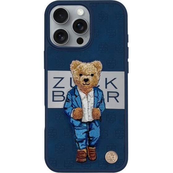 Zuck Bear Case Paris Gentleman For Iphone 16 suit