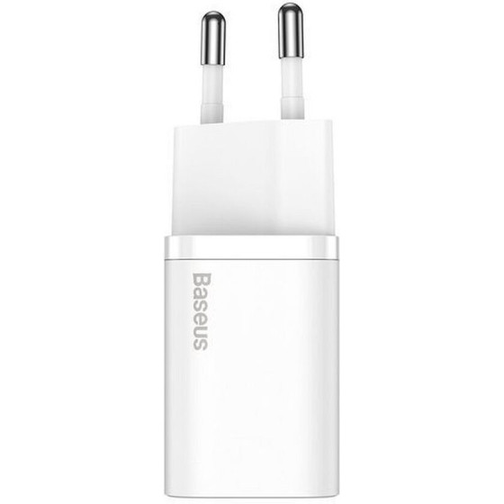 Baseus Wall Charger Type C Pd QC3.0 20W Super Si CCSUP-B02 white