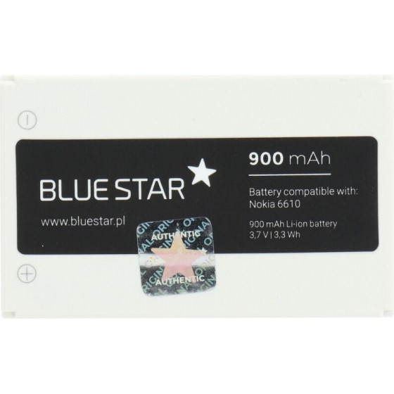 Blue Star Battery For Nokia 6610 / 3200 / 7250 900 mAh