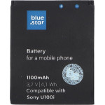 Blue Star Battery For Sony Ericsson U100 Yari / J10 / J10i2 Elm / Hazel 1100 mAh