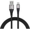 Blue Star Braided Cable 3A 20W Usb A To Type C Pd QC4.0 TFK-DC-003 1,2 m black