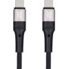 Blue Star Braided Cable 3A 60W Type C To Type C Pd QC4.0 TFK-DC-004 2 m black